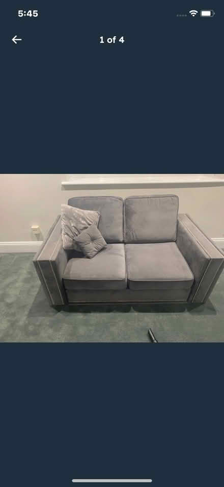 Photo of free lovely two seater sofa (Stonehouse, Gloucestershire) #1