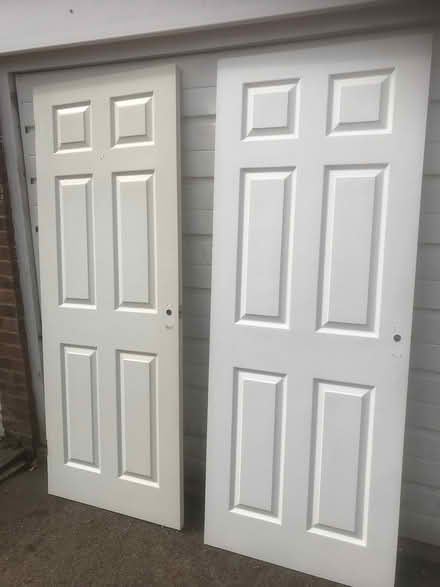 Photo of free Two white interior doors (Little Common TN39) #4