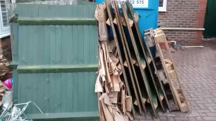 Photo of free Wooden fence panels and pallets (Iver) #1