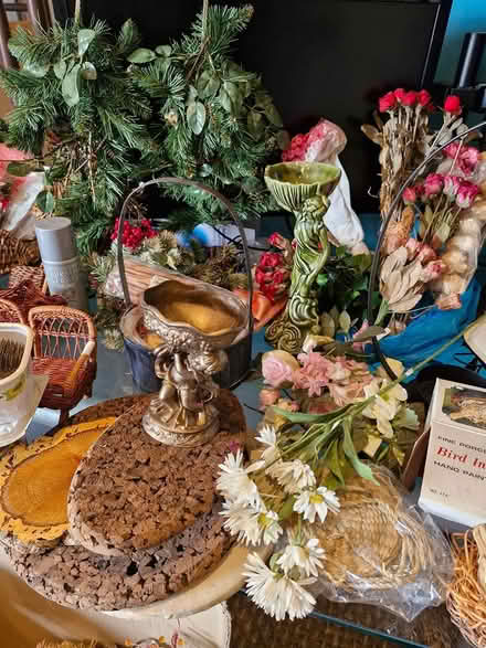Photo of free Box of flower arranging items (Denton) #4