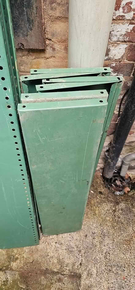 Photo of free Vintage dexion workshop shelving (Kington HR5) #1