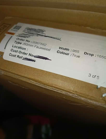 Photo of free Venetian blinds (Lordswood Chatham) #2