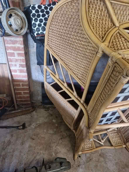 Photo of free Cane sofa (Cob Lane B29) #2