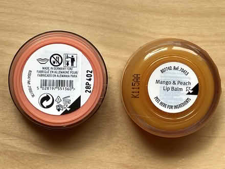 Photo of free Body Shop lip balm and lip butter (Brixton Hill SW2) #2