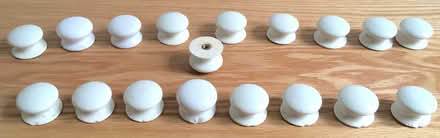 Photo of free White ceramic knobs (Central Crouch End N8) #1