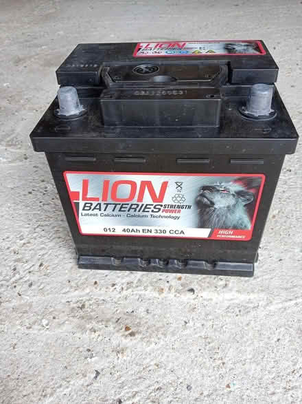 Photo of free 12v Car Battery (Witham, CM8) #1