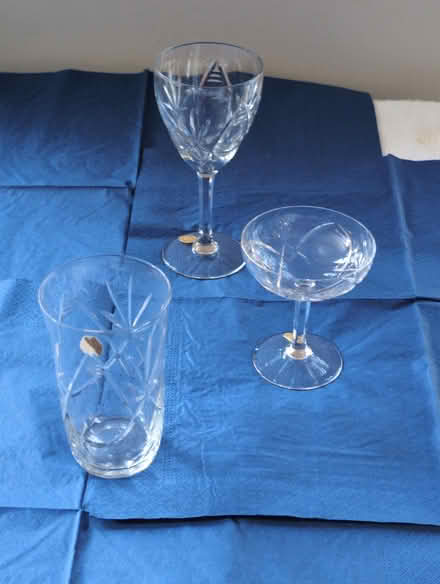 Photo of free Antique crystal glasses (Glebe) #1