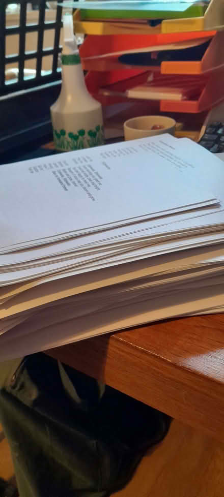 Photo of free Lots of spare paper (Kington HR5) #1