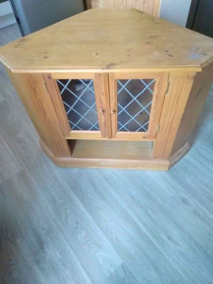 Photo of free Pine TV cabinet (Rockwell Green and West District Ward TA21) #1