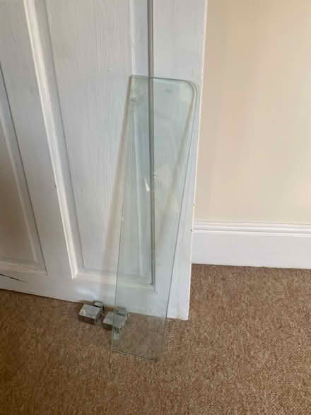 Photo of free Small glass bathroom shelf (Torquay TQ2) #2