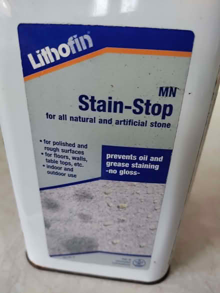 Photo of free Stain stop for stone (California DE22) #1