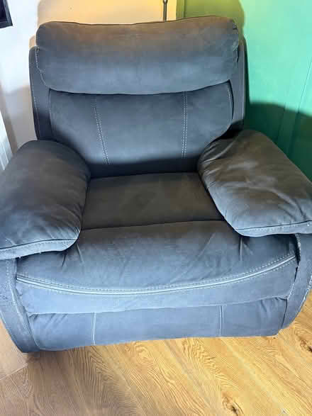 Photo of free 5+1 recliner Lshape sofa and chair (Drogheda) #3