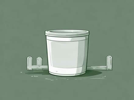 Photo of free Grey fence paint 5l (Brockley SE4) #1