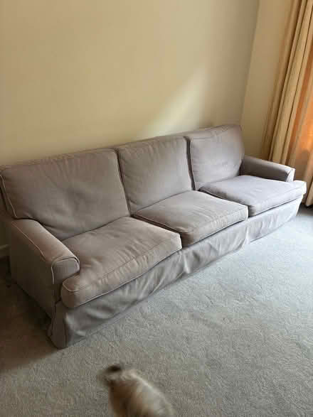 Photo of free Grey 3 seater sofa (Whitecliff BH14) #1