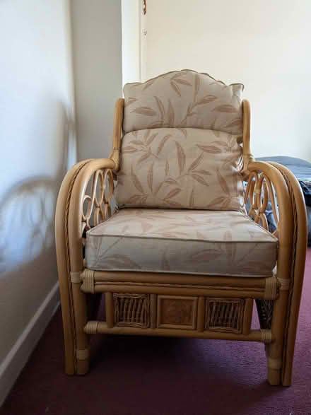 Photo of free Bamboo/ rattan chair (Leasingham NG34) #1