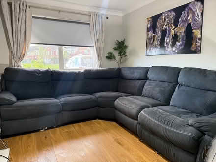Photo of free 5+1 recliner Lshape sofa and chair (Drogheda) #1