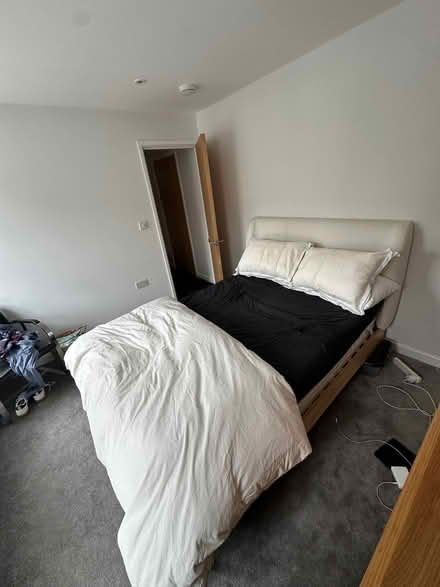 Photo of free Boucle double bed frame (De Beauvoir Town N1) #1