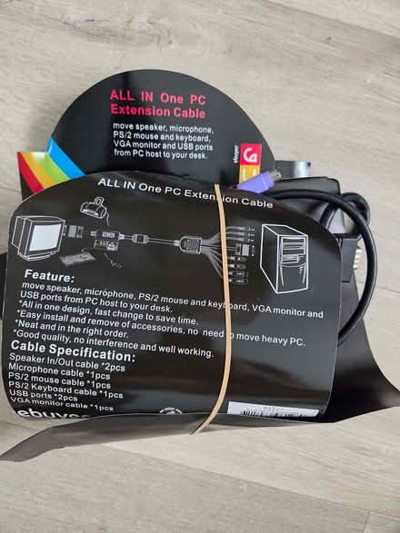 Photo of free All in one PC extension cable (Preston HA9) #1