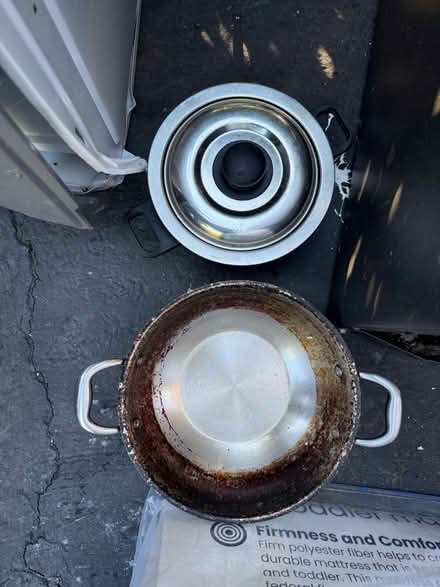 Photo of free Two double-handled cooking pots (1075 Valencia Avenue) #2