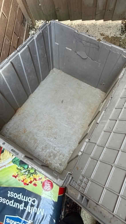 Photo of free Large plastic crate (HD4) #2