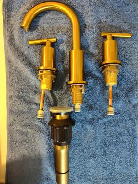 Photo of free New sink faucet parts (no tubing) (Saugus) #2