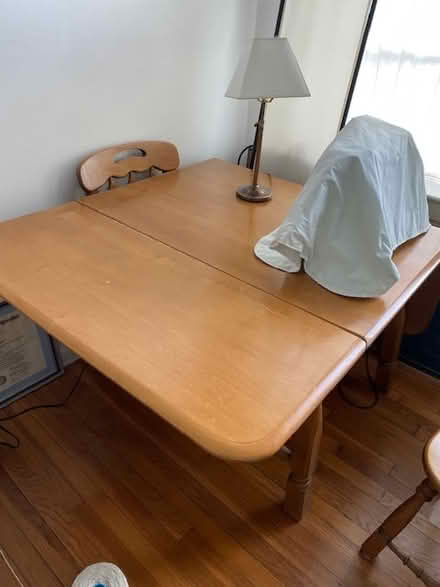Photo of free Nice Solid Wood Dinner Table (Near NCSU) #1