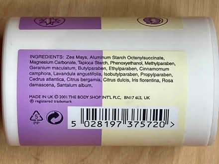 Photo of free Body Shop tickle time body powder (Brixton Hill SW2) #3