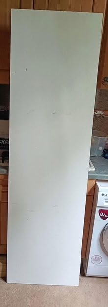 Photo of free White coated board (~ 2 x 0.6 m) (Exeter EX2) #1