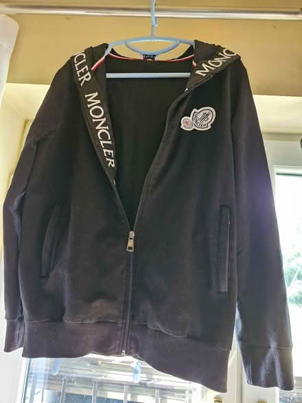 Photo of free Black hoodie size large (Denton) #1