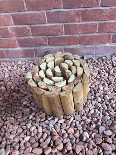 Photo of free Wooden edging for flower beds (Porthill SY3) #1