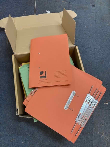 Photo of free Box of Foolscape Transfer Files (Oulton Broad NR32) #1