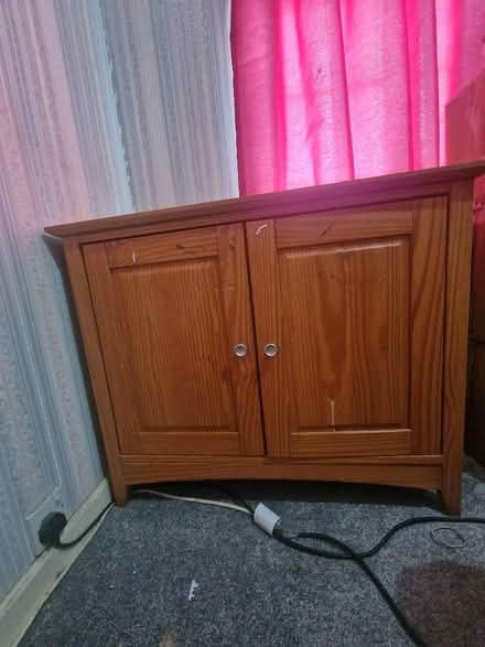 Photo of free Small cabinet with hanging rack (Ringlestone ME14) #1