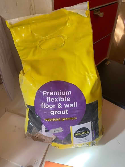 Photo of free Wall and floor grout, unopened (Hanwell W7) #1