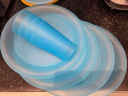 Photo of free Plastic plates, bowls and beakers (Barkingside IG5) #2