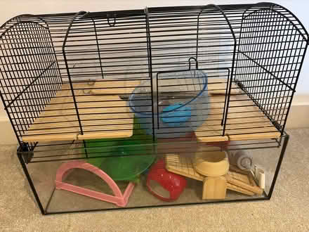 Photo of free Small Animal Cage And Accessories (Goodnestone ME13) #1