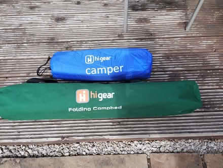 Photo of free Camp bed and camping mattress (Tarleton PR4) #1