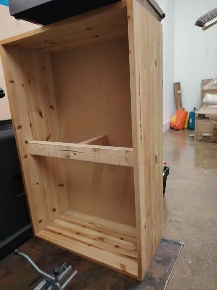 Photo of free Sturdy wooden box (Abbey wood SE2) #1