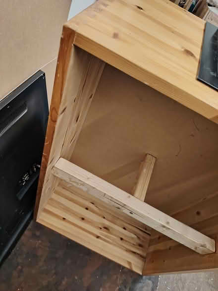 Photo of free Sturdy wooden box (Abbey wood SE2) #2