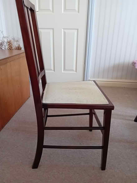 Photo of free 2 mahogany chairs (Garstang PR3) #2