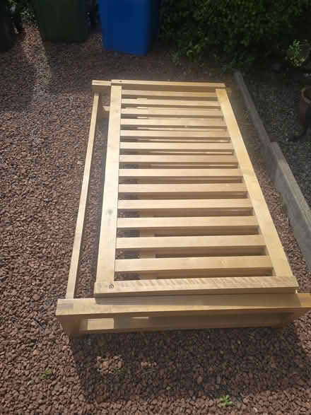Photo of free Wooden Futon Bed (Wolverhampton) #3