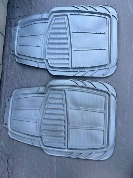 Photo of free Set of 2 car floor mars (1075 Valencia Avenue) #2