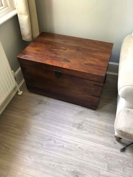 Photo of free Wooden chest (Balham SW12) #1