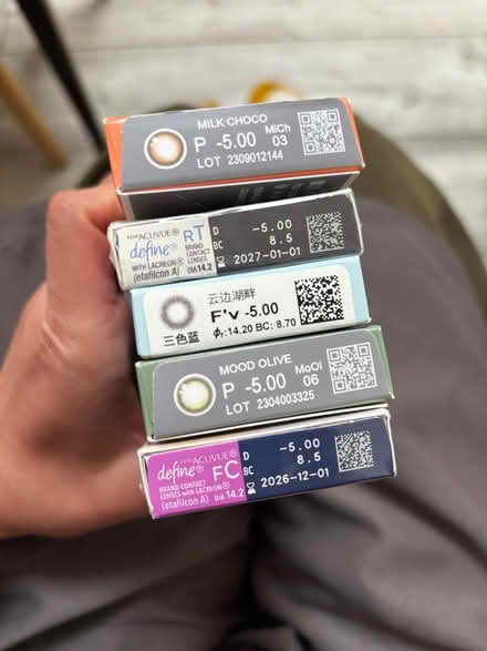 Photo of free Color Contact lens (OX3 0RY) #1