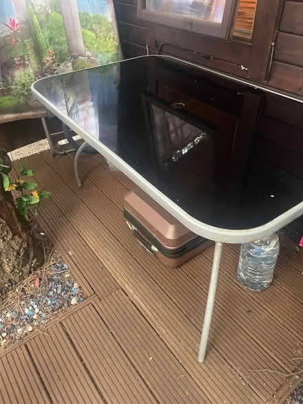Photo of free Glass garden table (Rainham RM13) #1