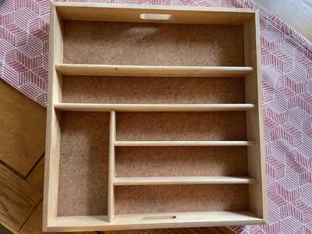 Photo of free Wooden and cork cutlery box (Hove Station area BN3) #1