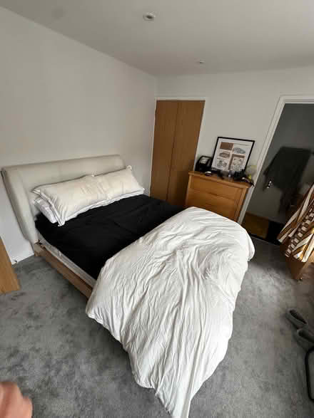 Photo of free Boucle double bed frame (De Beauvoir Town N1) #2