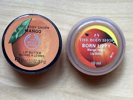 Photo of free Body Shop lip balm and lip butter (Brixton Hill SW2) #1