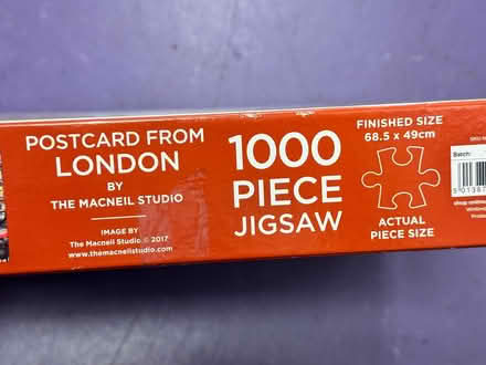 Photo of free 1000 piece jigsaw (Baffins PO3) #2