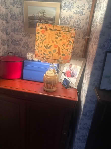 Photo of free Hand made table lamp (Heysham LA3) #1