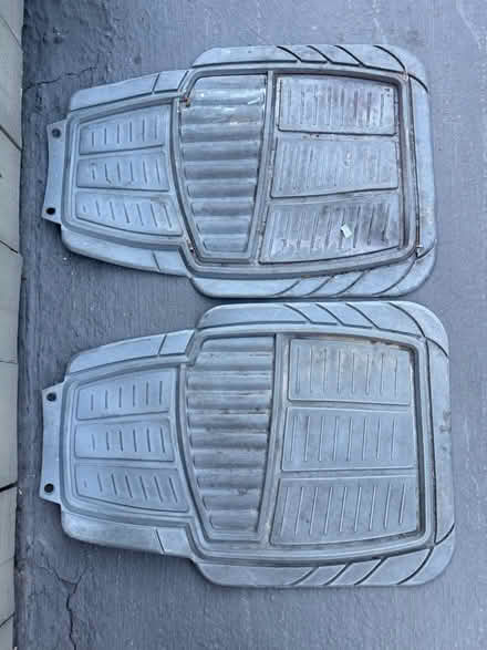 Photo of free Set of 2 car floor mars (1075 Valencia Avenue) #1